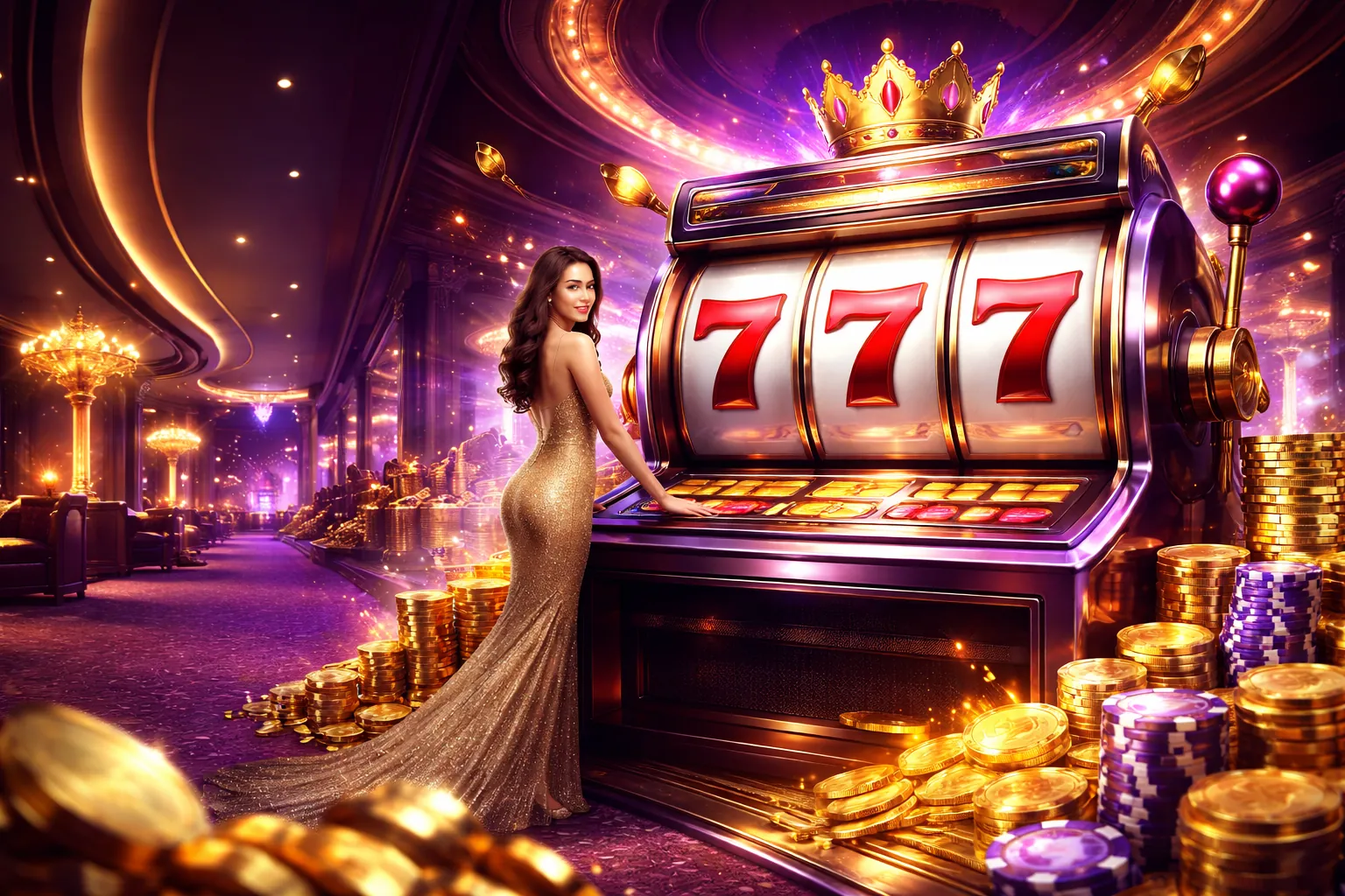 Giao diện slot game sôi động 123b đá gà